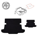 FITS CORVETTE C5 COUPE & HATCHBACK 1997-2004 TRUNK / BOOT MAT LEATHER AND CANVA