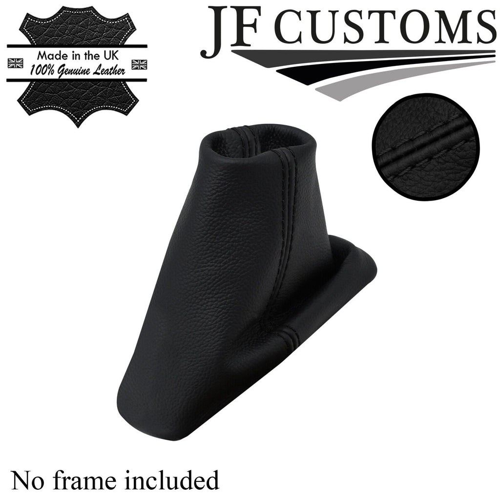 BLACK STITCH LEATHER HANDBRAKE COVER FOR LAND ROVER DISCOVERY MK1 89-98