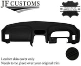 BLACK STITCH LEATHER DASHBOARD + SPEEDO + HOOD COVER FITS MG MGF MG TF 95-05