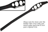 RED STITCH DASH DASHBOARD SURROUND LEATHER SKIN COVER FITS FIAT COUPE 94-00