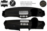BEIGE STITCH DASH DASHBOARD REAL LEATHER COVER FOR BMW Z4 E85 E86 2002-2009