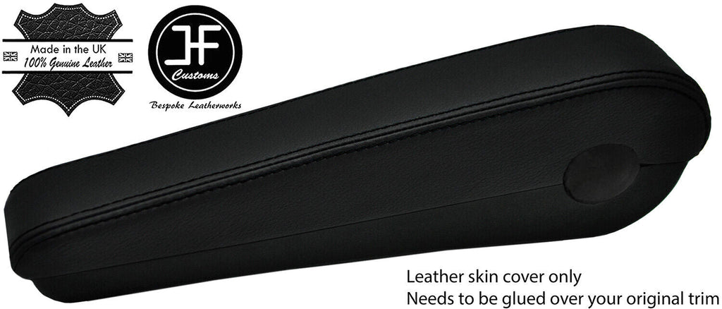 BLACK STITCH 1X DRIVER SEAT ARMREST LEATHER COVER FOR MERCEDES SPRINTER 06-18