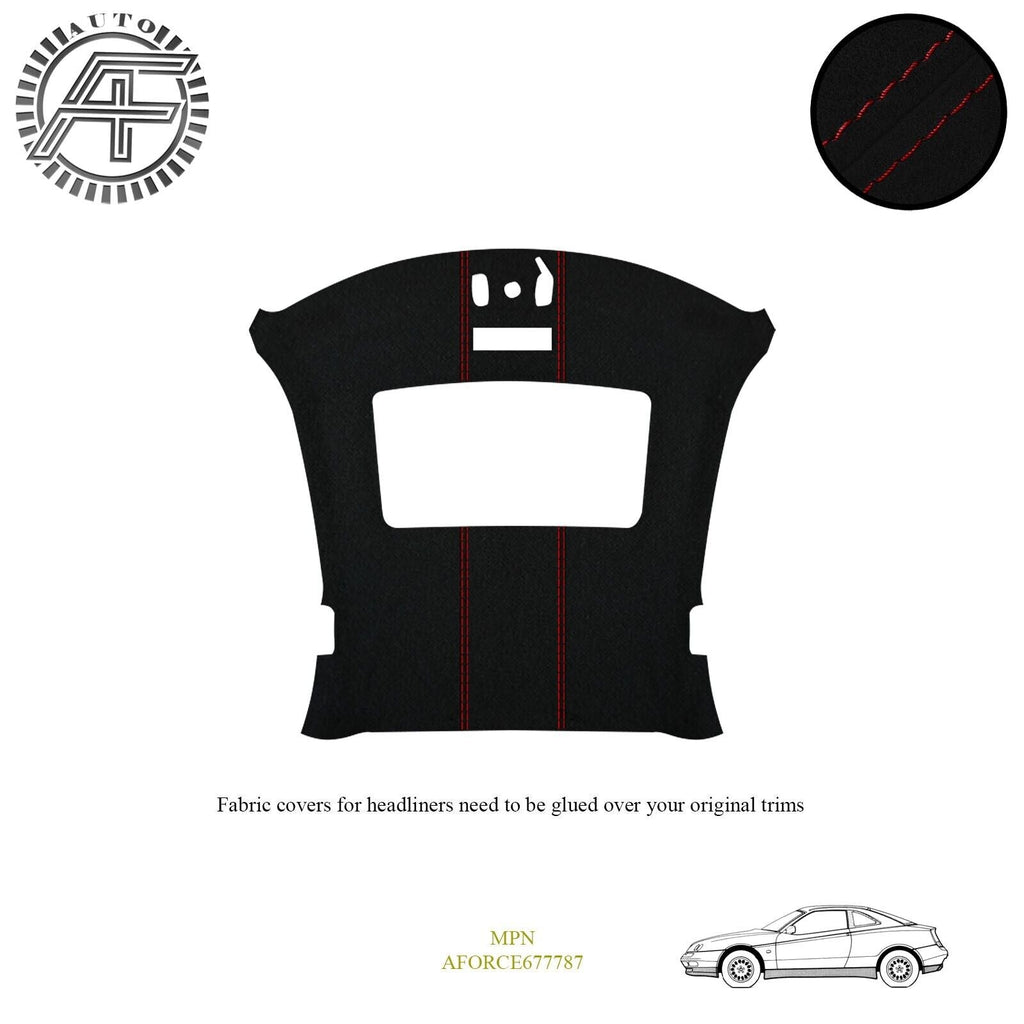 LUXE SUEDE HEADLINER COVER FITS ALFA ROMEO GTV 916 2-DOOR COUPE + SUNROOF 94-04