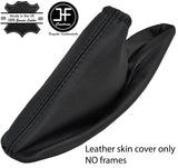 BLACK STITCH REAL LEATHER  HANDBRAKE GAITER FITS VAUXHALL OPEL INSIGNIA 08-13