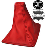 RED LEATHER FOR TOYOTA CELICA 1999-2006 GEAR STICK GAITER SHIFT BOOT CUSTOM NEW