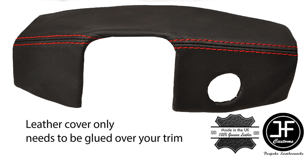 RED STITCH DASH TRIM LEATHER COVER FITS ISO RIVOLTA FIDIA S4 CUSTOM NEW
