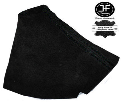 BLACK STITCH SUEDE MANUAL GEAR GAITER FOR LAND ROVER DISCOVERY MK1 MK2 95-04
