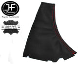 RED STITCH LEATHER SKIN HANDBRAKE GAITER FITS FORD FOCUS 2004-2008 II MK2
