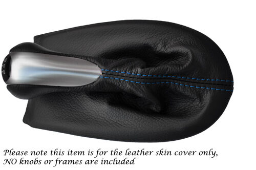 BLUE STITCH FITS PORSCHE 986 BOXSTER & CARRERA 996 LEATHER GEAR KNOB GAITER