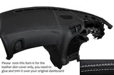 WHITE  STITCH DASH DASHBOARD LEATHER SKIN COVER FITS MAZDA RX7 FD3S 1992-2002