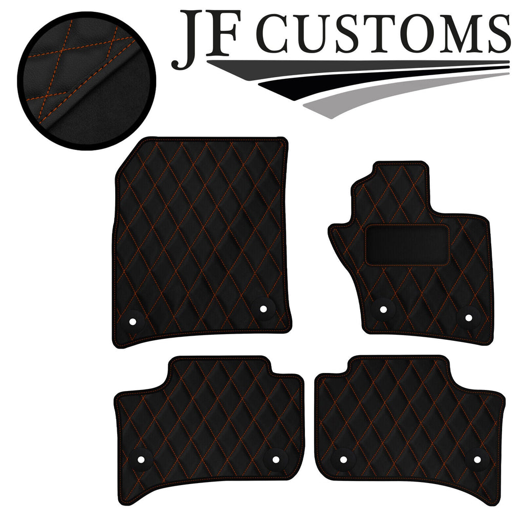 TAN DIAMOND VINYL 4X TAILORED FLOOR CARPET FOR PORSCHE CAYENNE 10-18 JF1