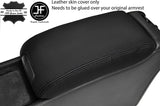 BLACK & BLACK ARMREST LEATHER COVER FOR MERCEDES C CLASS C203 W203 COUPE 01-07