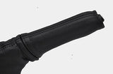 black stitch FITS FORD KA 96-09 LEATHER HANDBRAKE LEATHER HANDLE COVER ONLY