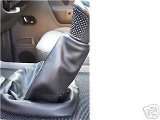 FITS LAND ROVER DISCOVERY HI LOW TRANSFER LEVER GAITER NEW BLACK LEATHER