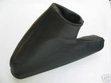 FITS MGF MGTF MG TF BLACK HANDBRAKE GAITER GENUINE LEATHER CUSTOM NEW MADE IN UK