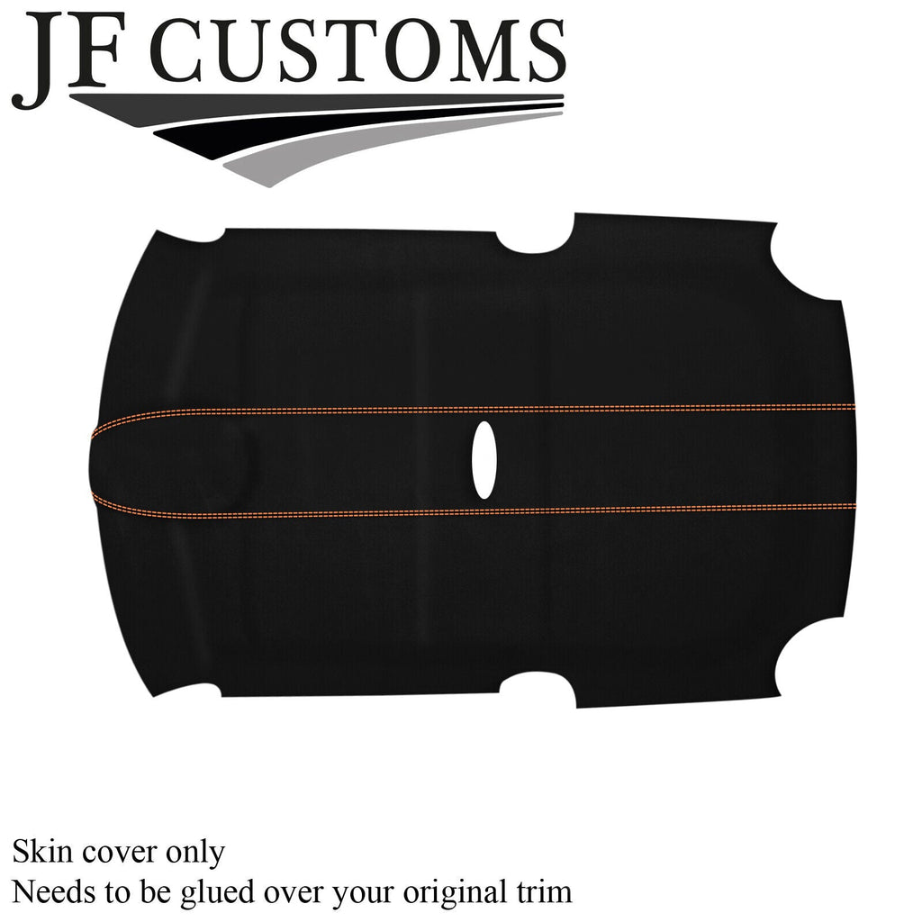 BEIGE STITCH SUEDE NON SUN ROOF HEADLINER COVER FOR BMW MINI R50 R53 01-06