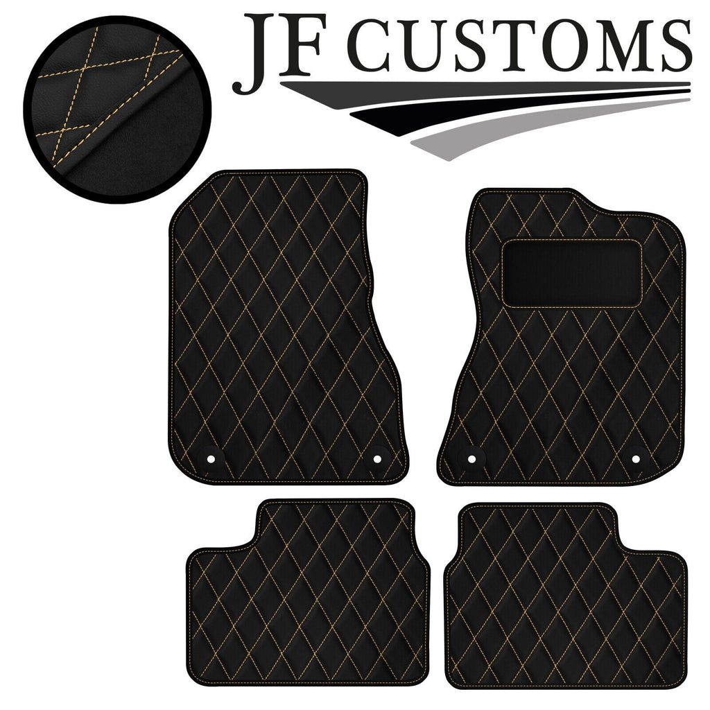 CREAM DIAMOND VINYL 4XTAILORED FLOOR CARPET FOR ROVER 75 V8 MG ZT 01-05 JF1