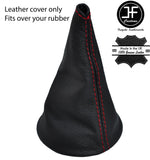 RED  STITCH TOP GRAIN LEATHER GEAR GAITER OVER RUBBER FITS TRIUMPH TR6 69-76