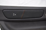 orange stitch FITS MITSUBISHI GTO 3000GT 2X LEATHER DOOR TRIM INSERT COVERS ONLY