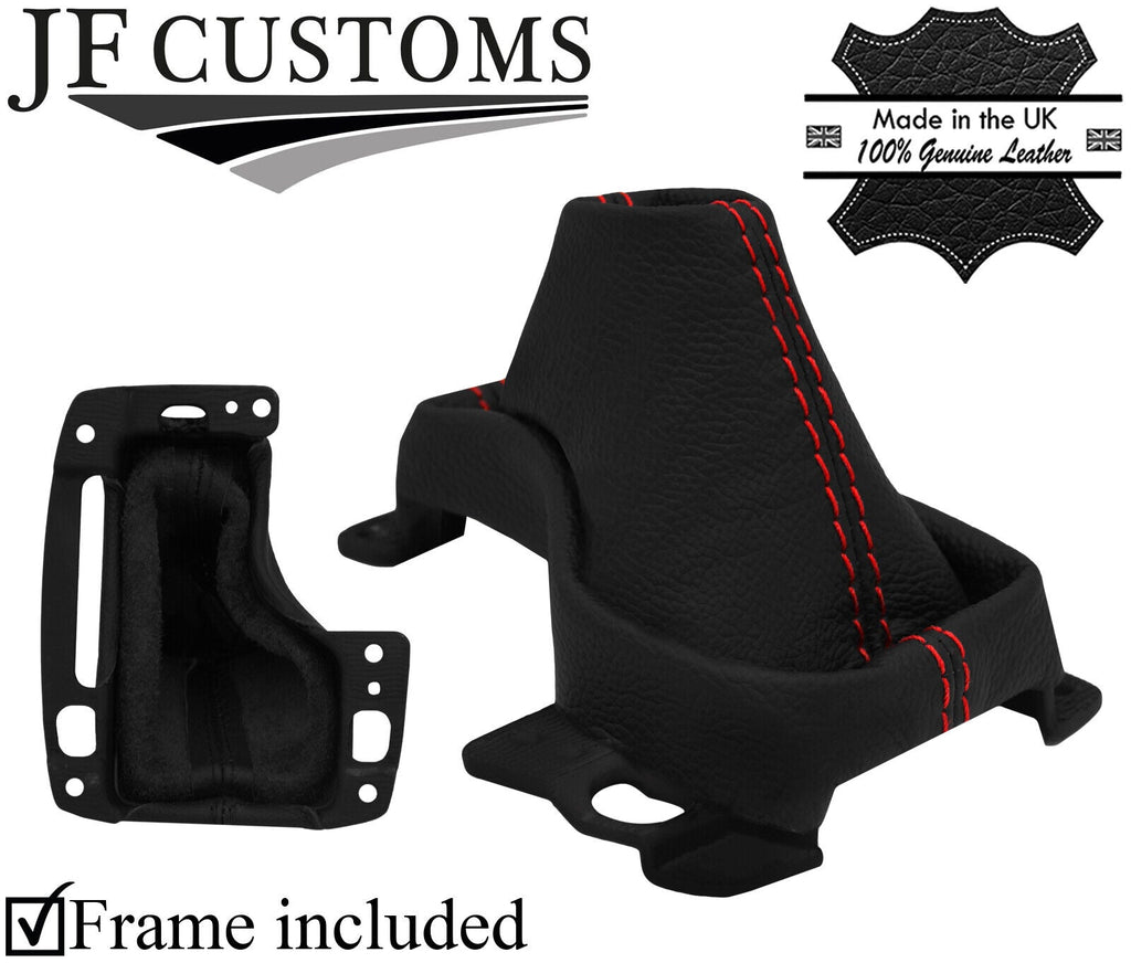 RED STITCH LEATHER AUTOMATIC GEAR +PLASTIC FRAME FOR INFINITI FX35 FX37 09-13