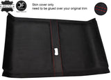 RED STITCH REAR ROOF HEADLINING LUXE SUEDE COVER FOR LAND ROVER DEFENDER 110 SW
