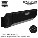 L GREY STITCH LEATHER GLOVE BOX & END TRIM PANEL COVERS FOR VW T4 TRANSPORTER