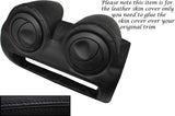 BLACK STITCH RADIO SURROUND LEATHER SKIN COVER FITS LOTUS ELISE EXIGE S2 07-13