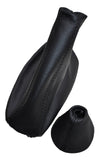 BLACK STITCH FITS BMW E46 SMG 3 SERIES 1999-2005 LEATHER GEAR HANDBRAKE