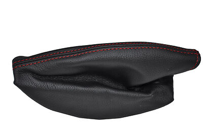 red stitching FITS VAUXHALL VX220 VX 220 00-06 LEATHER HANDBRAKE GAITER