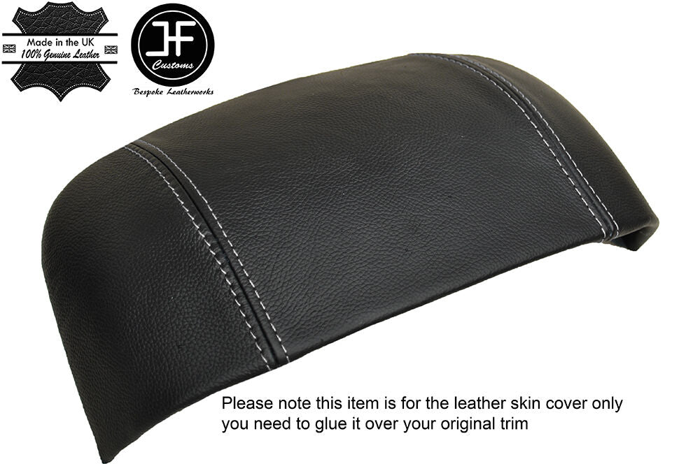 GREY STICH BINNACLE HOOD TRIM LEATHER COVER FITS MITSUBISHI L200 K74 98-05