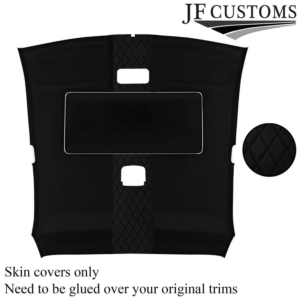 DSG2 BLACK STITCH LUXE SUEDE SUNROOF HEADLINER COVER FOR LEXUS IS200 XE10 98-05