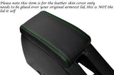 GREEN STITCH FITS NISSAN PULSAR GTIR GTI R RNN14 LEATHER ARMREST SKIN COVER ONLY