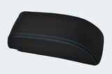 blue stitch FITS TOYOTA COROLLA  VVTI 97-01 LEATHER ARMREST COVER ONLY