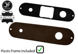 BROWN LEATHER CIGGARETTE LIGHTER PLASTIC TRIM FOR LAND ROVER DEFENDER 90 83-06