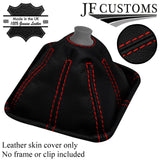 RED STITCH ITALIAN LEATHER MANUAL GEAR GAITER FOR ALFA ROMEO 75 85-92 CUSTOM NEW