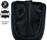 BLACK STITCH MANUAL LEATHER GEAR GAITER FITS VAUXHALL OPEL COMBO D MK3 11-16