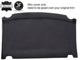 BLACK STITCH TARGA ROOF HEADLINING LUXE SUEDE COVER FITS TOYOTA SUPRA MK3 86-93