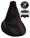 RED STITCHING REAL LEATHER GEAR GAITER FITS MAZDA CX-5 2012-2014 CUSTOM NEW