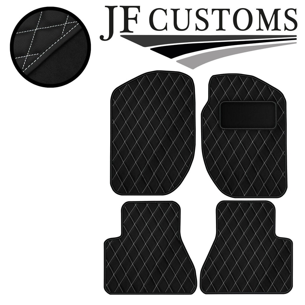 WHITE DIAMOND VINYL 4X TAILORED FLOOR CARPET FOR LAND ROVER FREELANDER 97-06 JF1