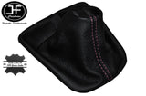 PINK STITCH LEATHER GEAR GAITER SHIFT BOOT FITS LAND ROVER FREELANDER 04-06