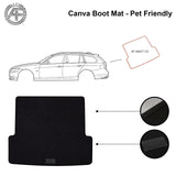 FITS BMW 3 SERIES E91 TOURING 04-13 DOG FRIENDLY TRUNK / BOOT CANVA MAT CAT/DOG