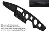 BLACK STITCH DASH DASHBOARD LEATHER SKIN COVER FITS MG MGB LATE SHAPE CUSTOM NEW