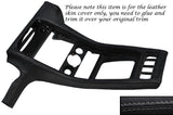 GREY STTICH CENTER CONSOLE LEATHER SKIN COVER FITS PORSCHE 928 S S2 S4 78-89