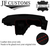 RED STITCH DASH DASHBOARD REAL LEATHER COVER FOR ALFA ROMEO 159 2005-2011