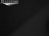 BLACK STITCH LEATHER 2X REAR DOOR CARD COVERS FOR MAZDA RX7 FD3S 91-02 DESIGN 2