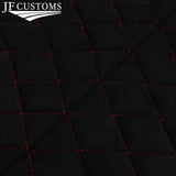 DSG2 D RED STITCH LUXE SUEDE HEADLINER COVER FOR HONDA CIVIC TYPE R 01-05 3DR
