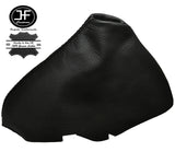 BLACK STITCH LEATHER MANUAL GEAR STICK GAITER FITS RENAULT KANGOO 2 08-16