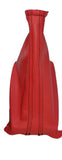 RED LEATHER FITS VAUXHALL CORSA C MKII HANDBRAKE GAITER BLACK STITCHING