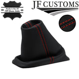 RED STITCH LEATHER HANDBRAKE COVER FOR LAND ROVER DISCOVERY MK1 89-98 CUSTOM NEW