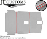 RED STITCH ROOF HEADLINING LIGHT GREY LUXE COVER FOR RANGE VOGUE L322 02-10